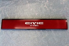 リアガーニッシュ CIVIC VTEC ロゴ入り1枚目