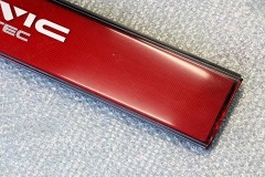リアガーニッシュ CIVIC VTEC ロゴ入り3枚目