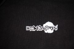 DOPEBASTA×NARUKIYA パーカー ブラック×ホワイトロゴ3枚目