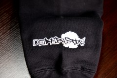 DOPEBASTA×NARUKIYA トレーナー ブラック×ホワイトロゴ2枚目