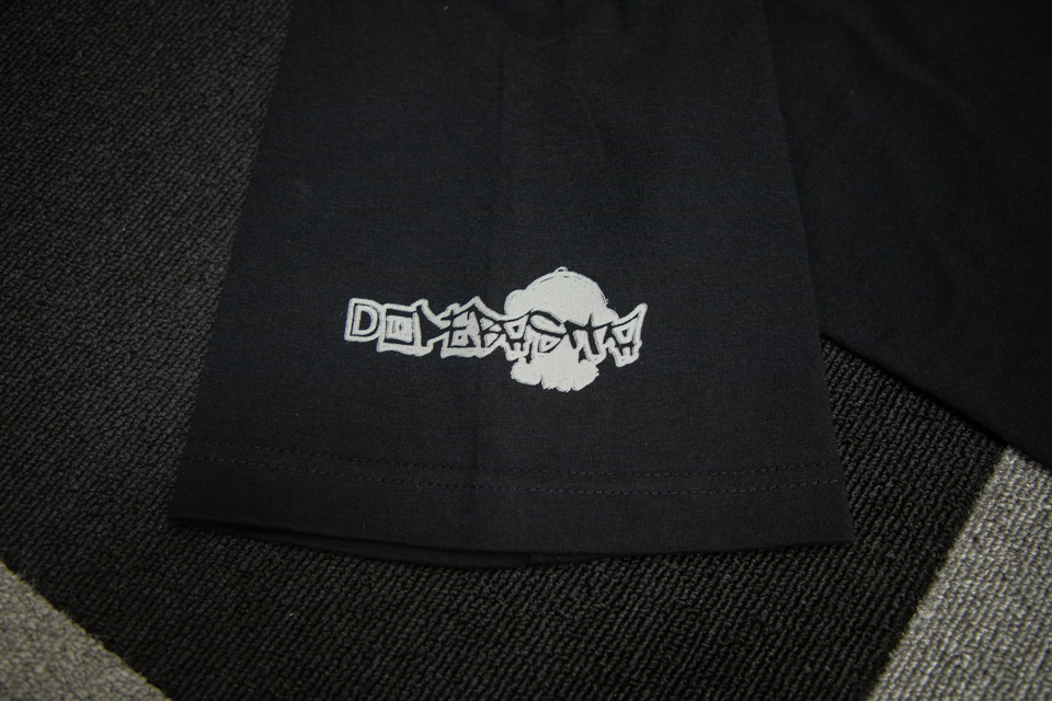 DOPEBASTA×NARUKIYA Ｔシャツ ブラック×グレーロゴ2枚目