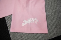 DOPEBASTA×NARUKIYA Ｔシャツ ピンク×ホワイトロゴ1枚目