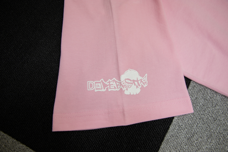DOPEBASTA×NARUKIYA Ｔシャツ ピンク×ホワイトロゴ2枚目